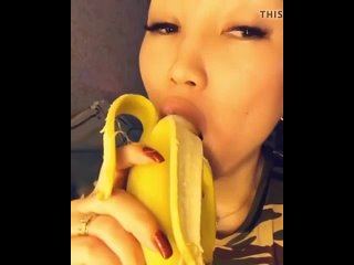 beautiful kazakh girl shows juicy blowjob skills