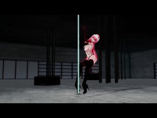 mmd r-18 [normal] zero two - art of pole dancing author selivaria