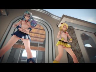mmd likey vocaloids perform naked [by 000mmd]